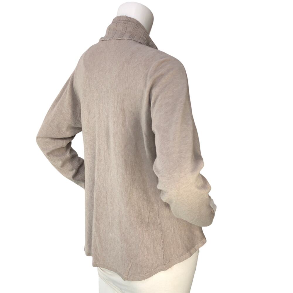 Joan Vass Studio Womens Size S Cardigan Open Front Sweater Knit - Picture 8 of 15